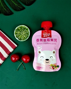 紐滋美香蕉草莓果泥 紐滋美香蕉草莓果泥
